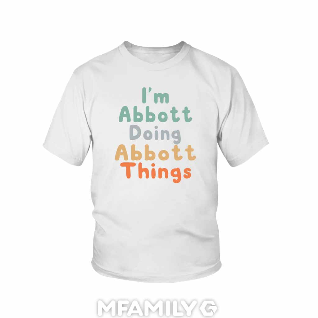 Abbott Doing Things Youth T-Shirt