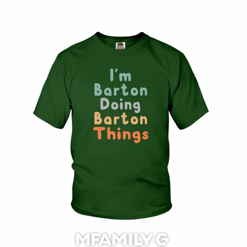 Barton Doing Things Youth T-Shirt