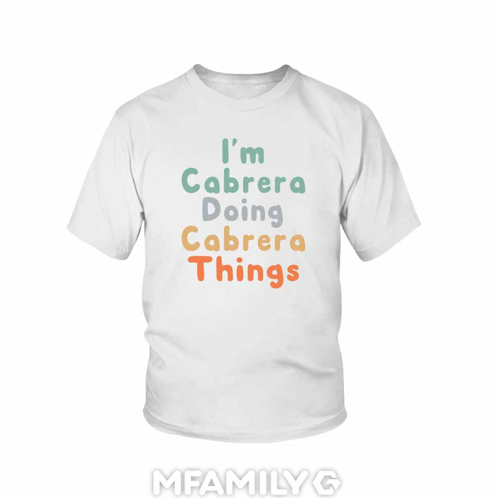 Cabrera Doing Things Youth T-Shirt