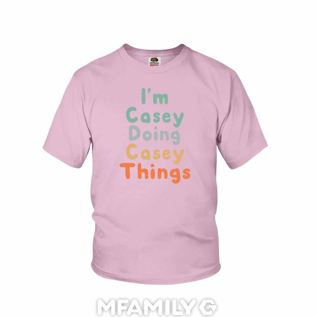 Casey Doing Things Youth T-Shirt