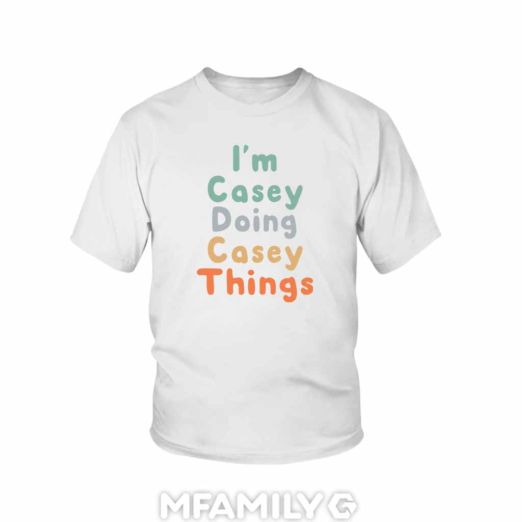 Casey Doing Things Youth T-Shirt