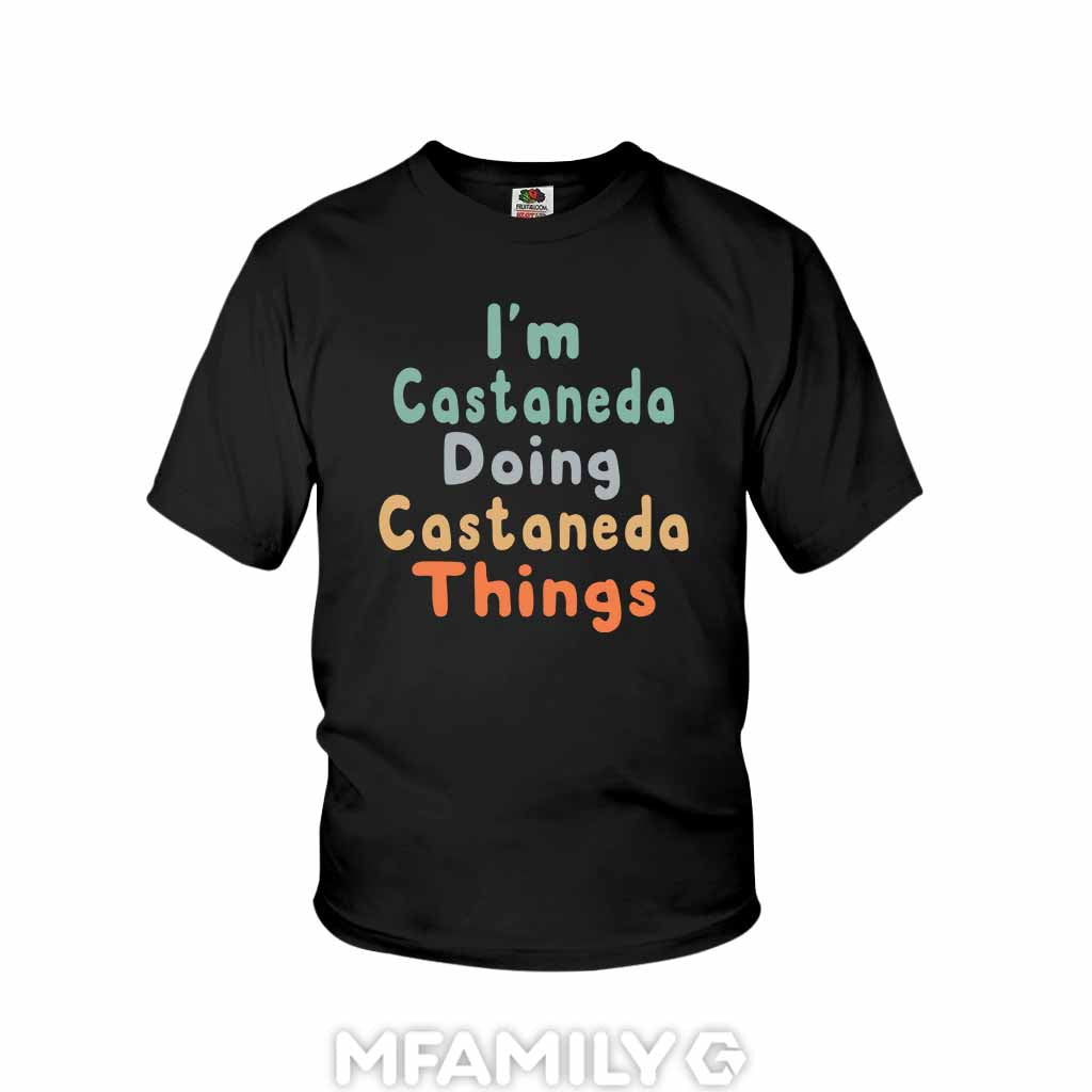 Castaneda Doing Things Youth T-Shirt