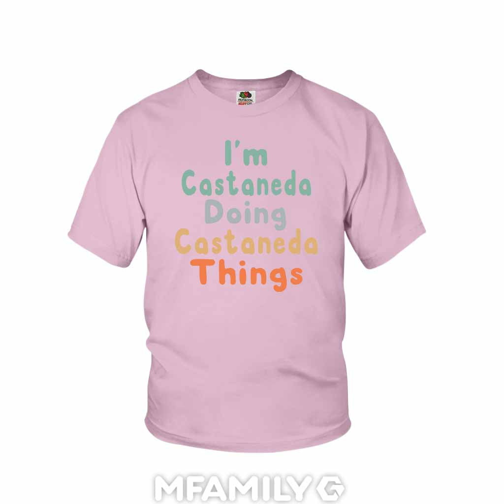 Castaneda Doing Things Youth T-Shirt