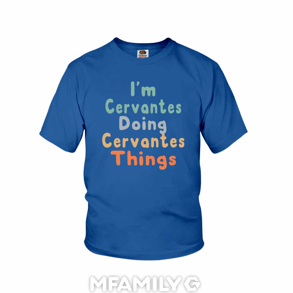 Cervantes Doing Things Youth T-Shirt