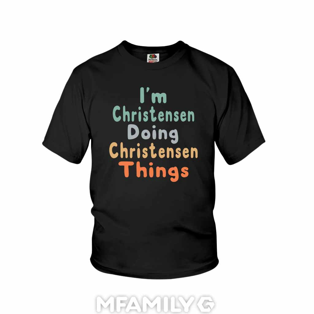 Christensen Doing Things Youth T-Shirt