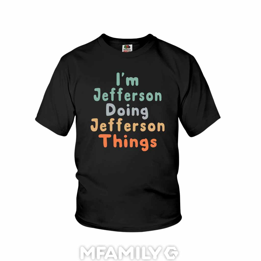 Jefferson Doing Things Youth T-Shirt