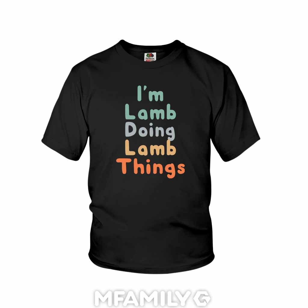 Lamb Doing Things Youth T-Shirt
