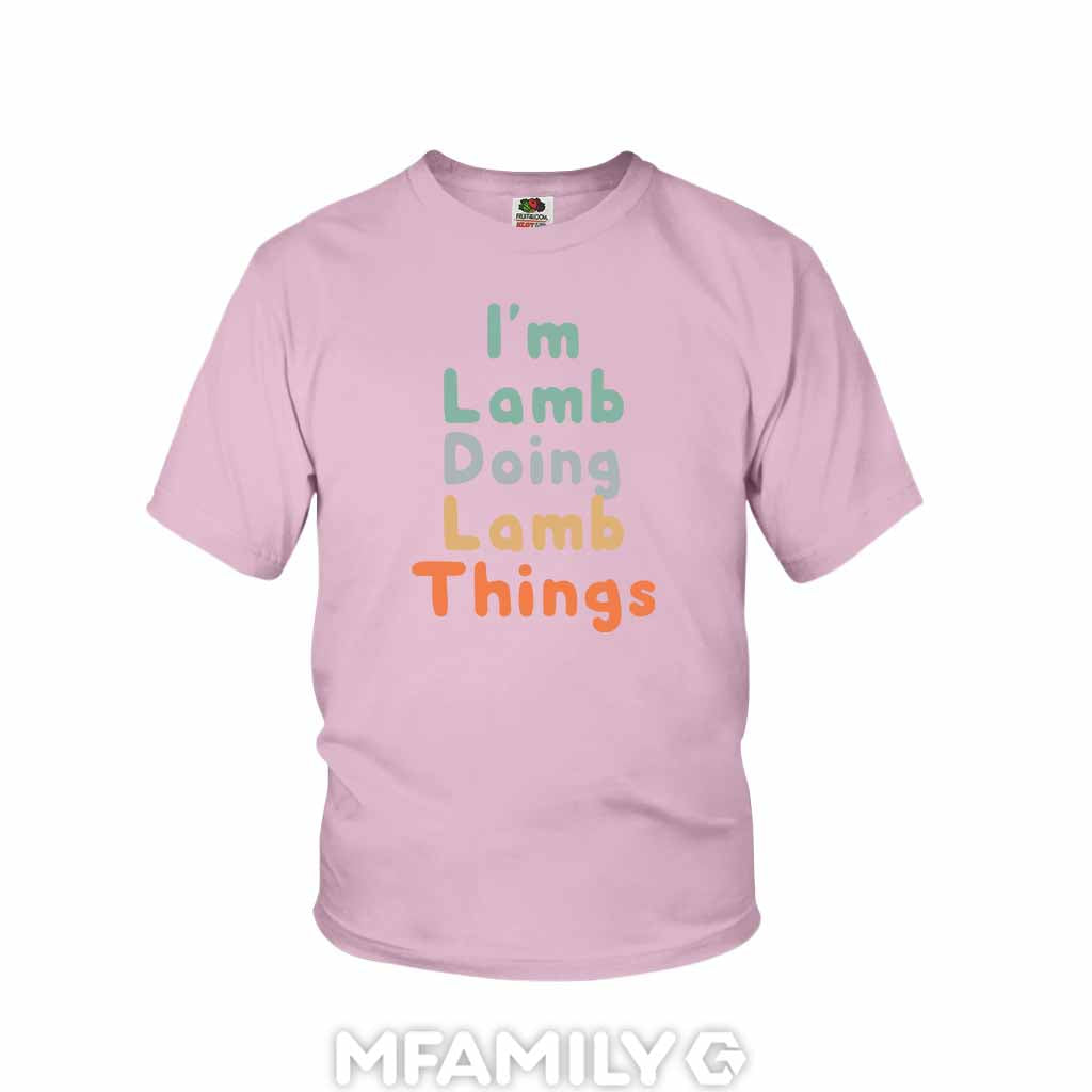 Lamb Doing Things Youth T-Shirt