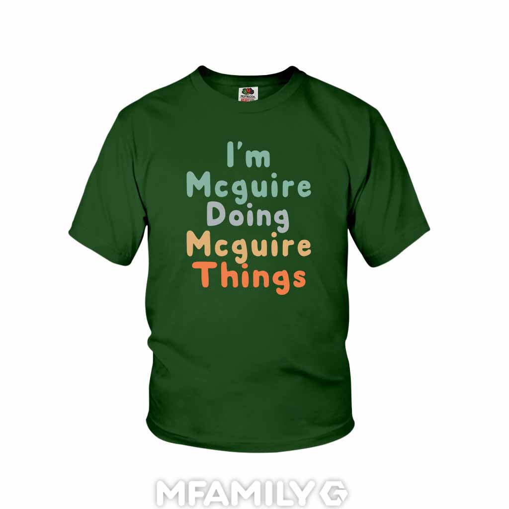 Mcguire Doing Things Youth T-Shirt