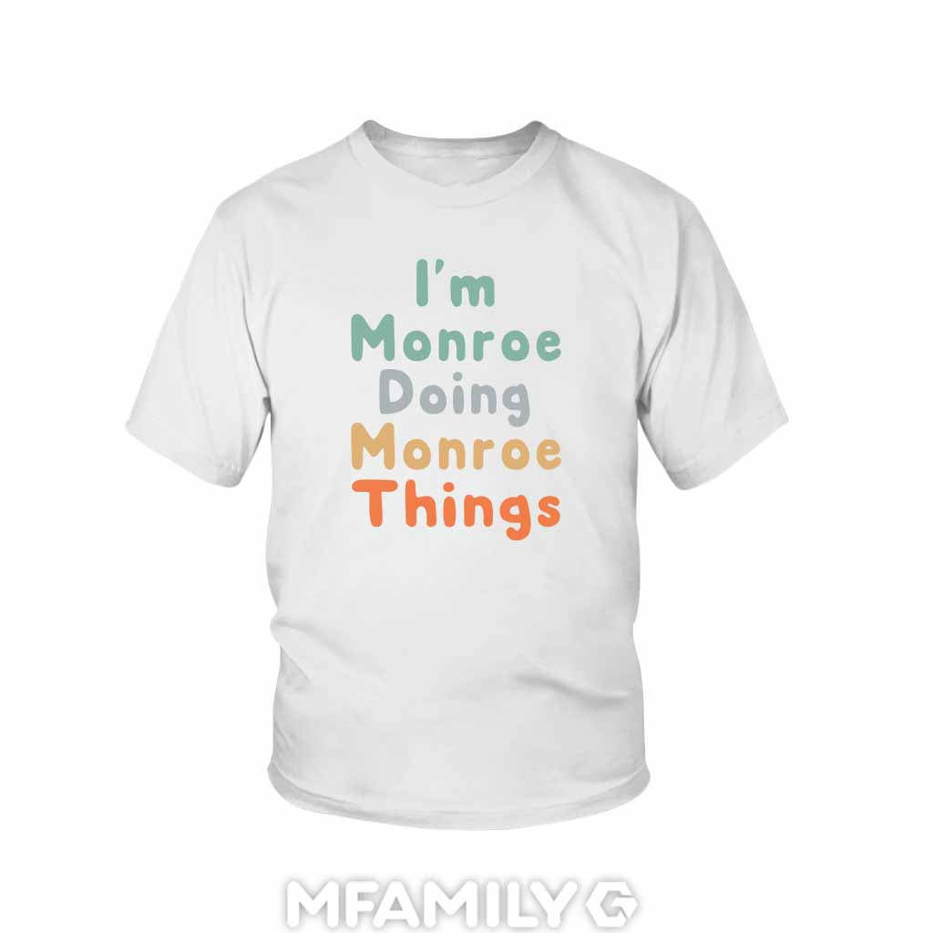 Monroe Doing Things Youth T-Shirt