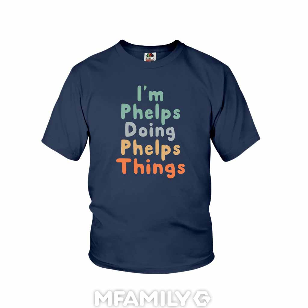 Phelps Doing Things Youth T-Shirt