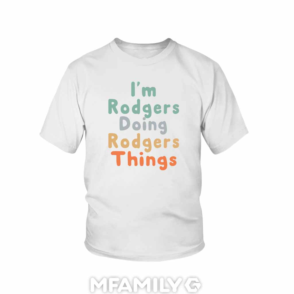 Rodgers Doing Things Youth T-Shirt