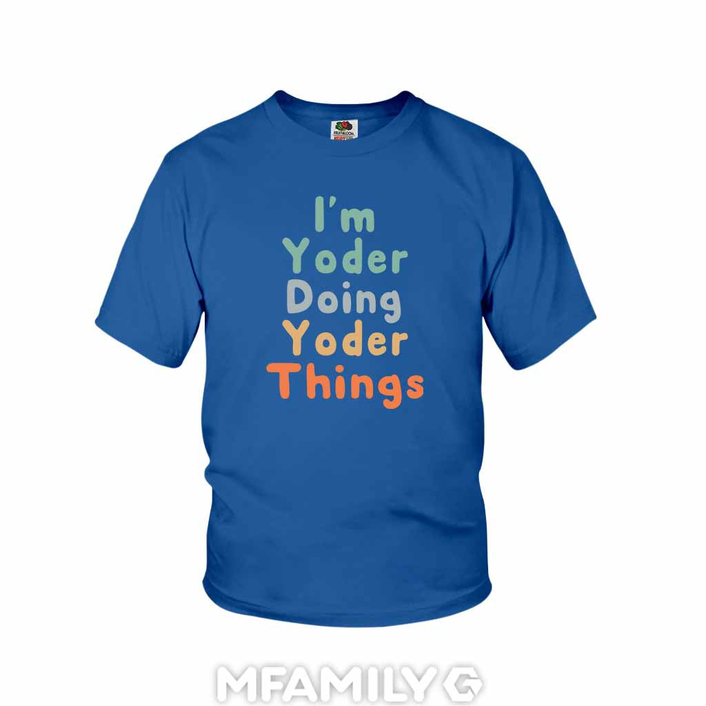 Yoder Doing Things Youth T-Shirt