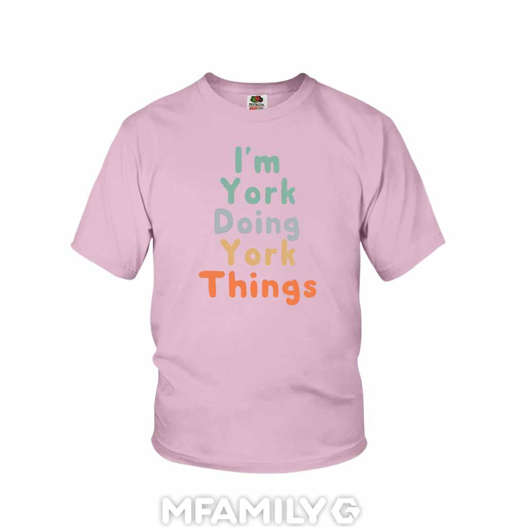 York Doing Things Youth T-Shirt