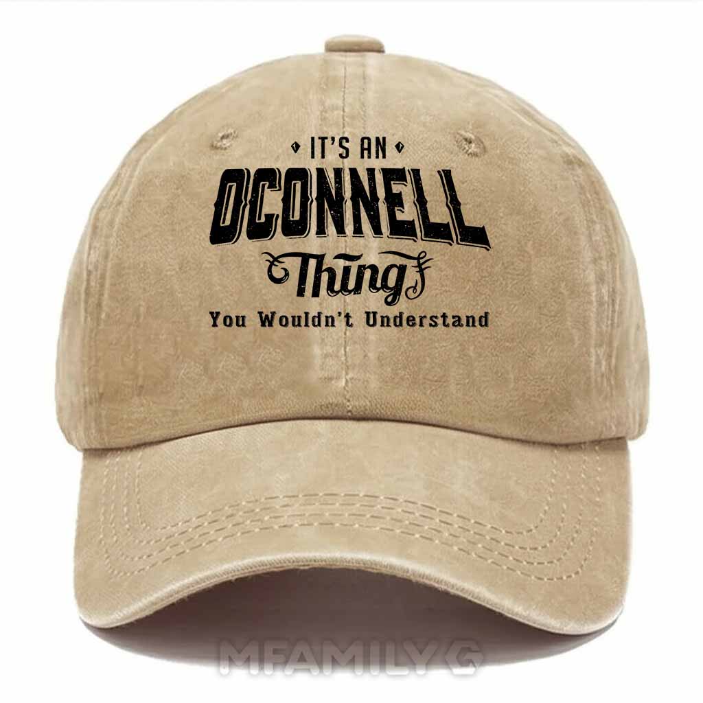 Oconnell Thing Washed Baseball Cap